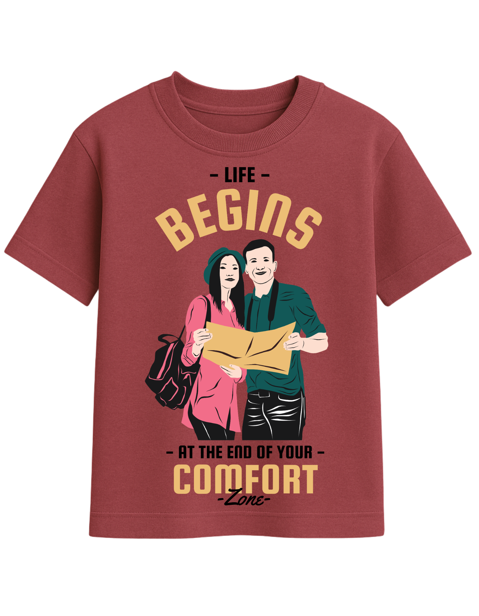 Comfort Zone Explorer - Oversized T-Shirt