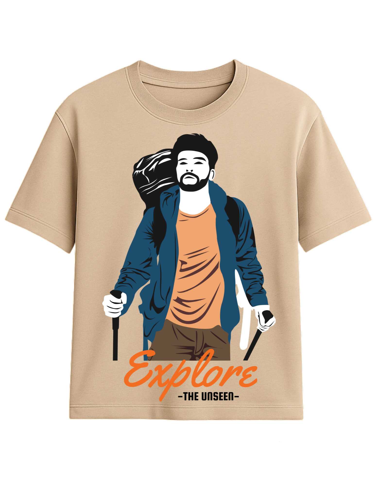 Explore the Unseen - Oversized T-Shirt
