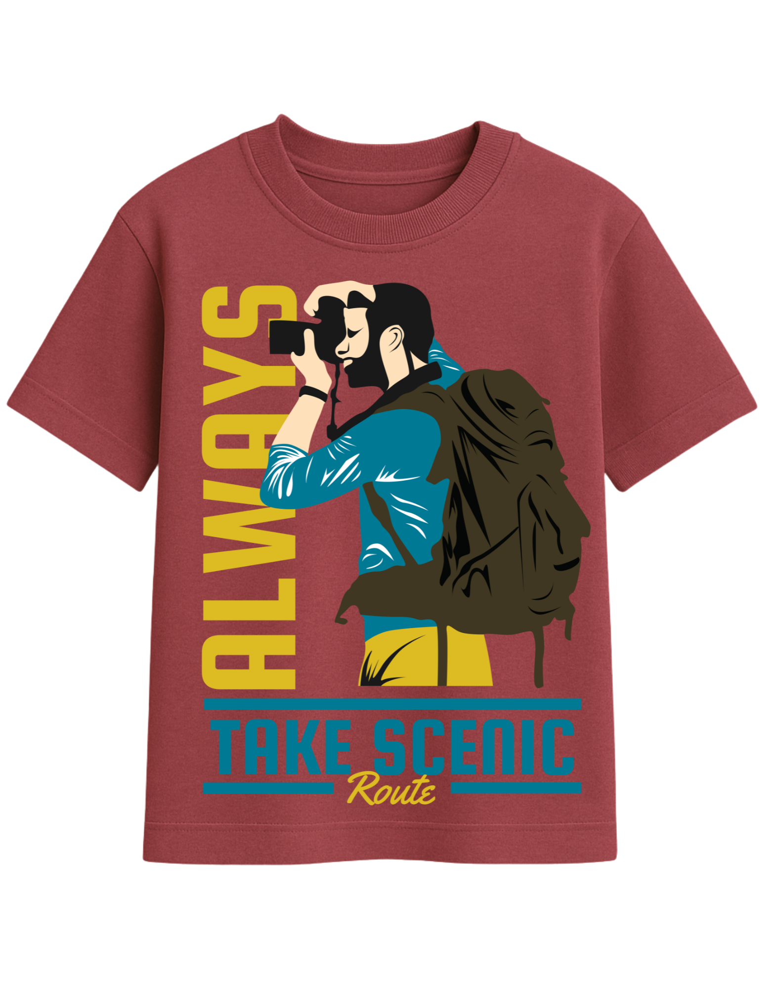 Scenic Route Explorer - Oversized T-Shirt