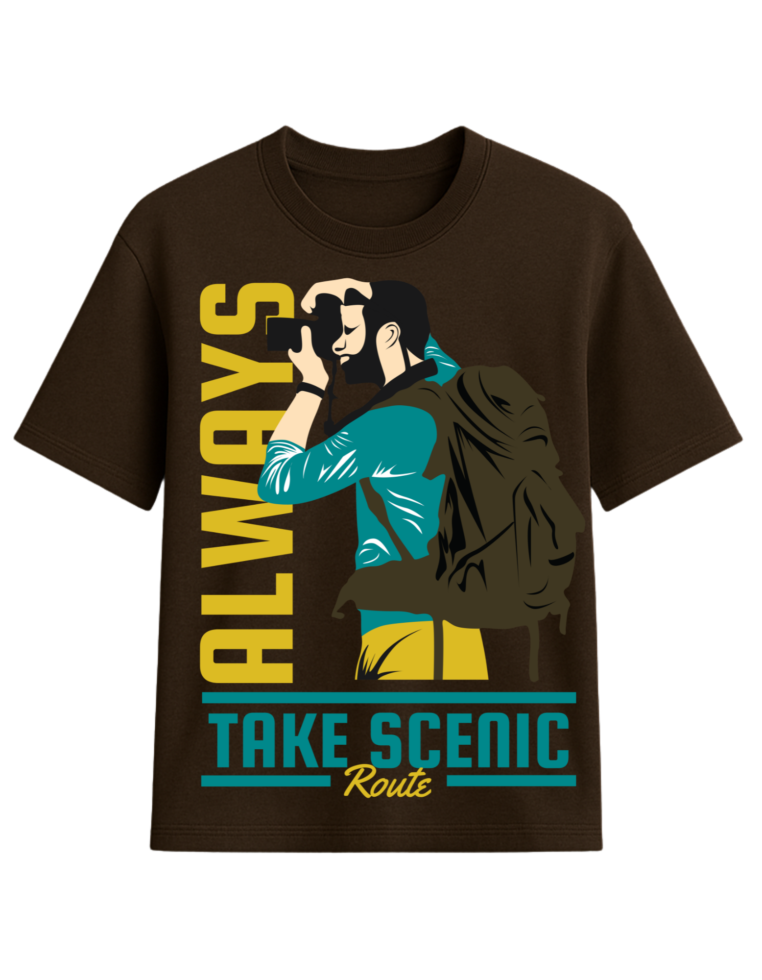 Scenic Route Explorer - Oversized T-Shirt