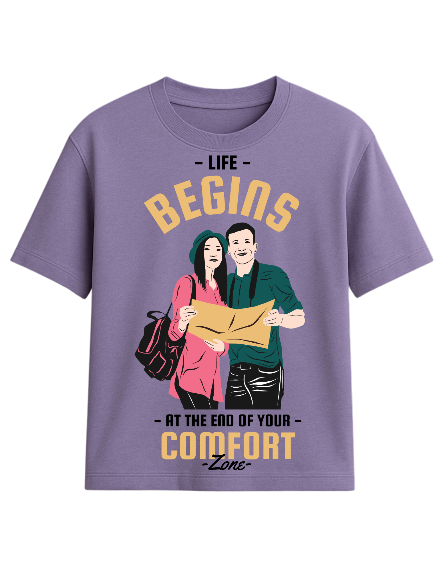 Comfort Zone Explorer - Oversized T-Shirt