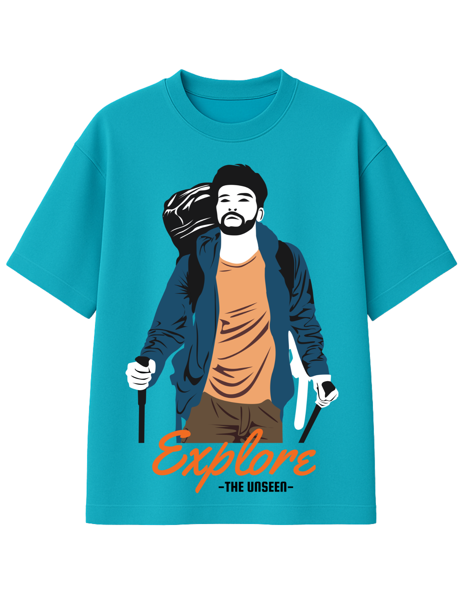 Explore the Unseen - Oversized T-Shirt