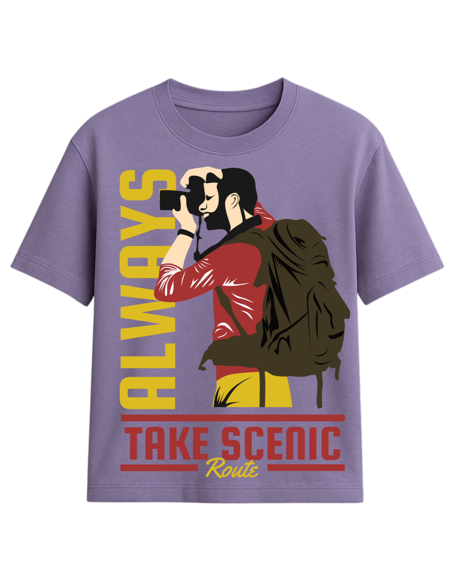 Scenic Route Explorer - Oversized T-Shirt