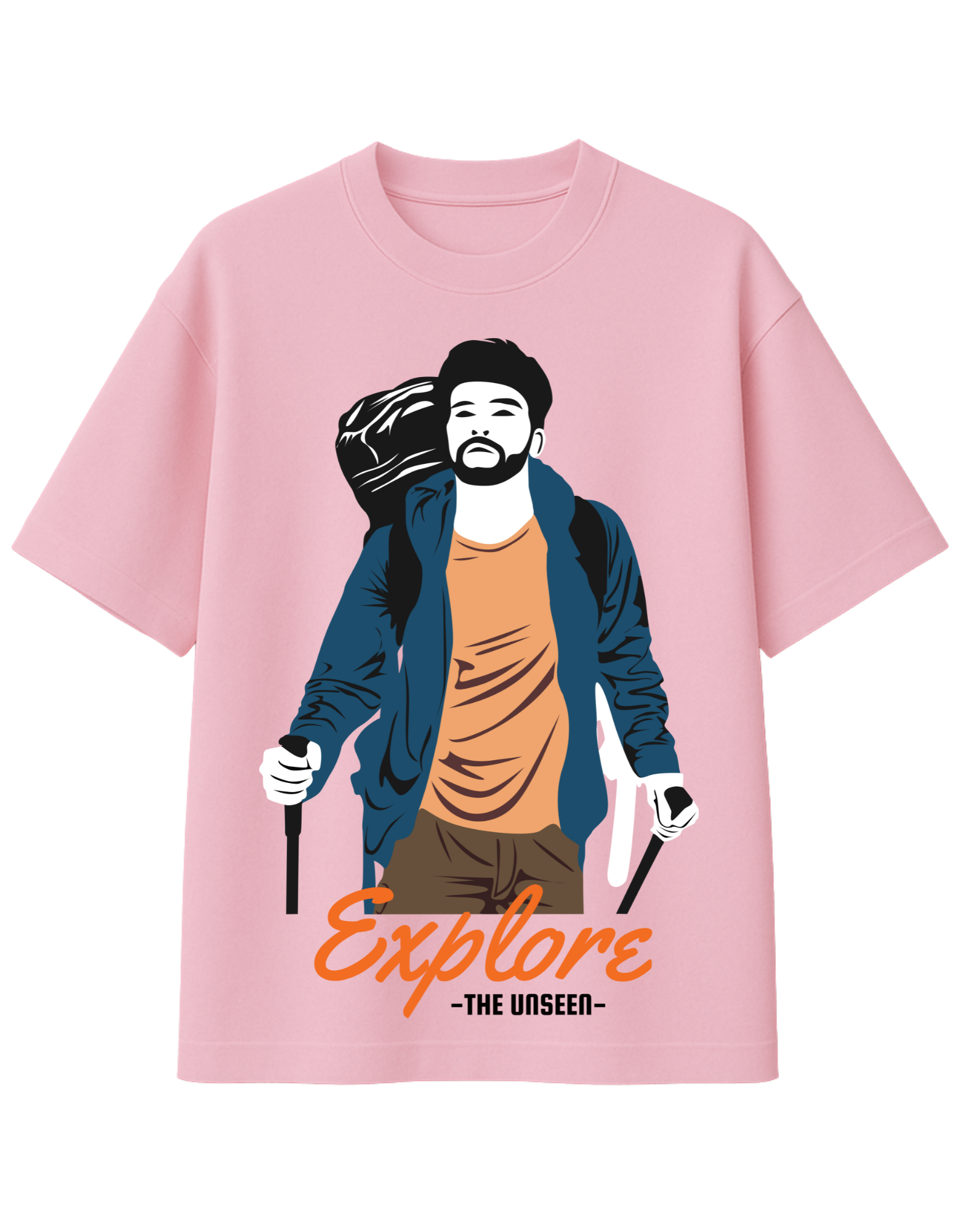 Explore the Unseen - Oversized T-Shirt