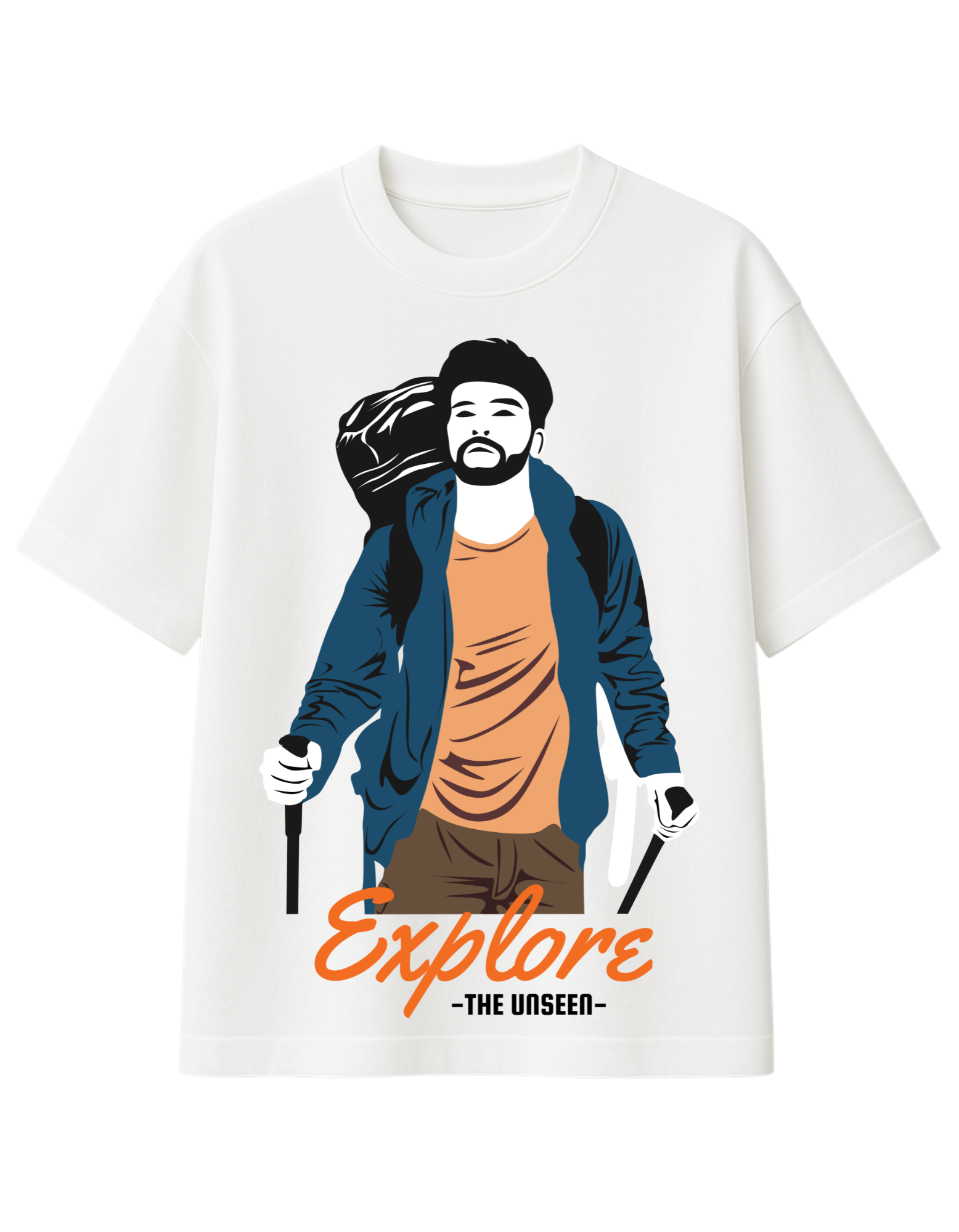 Explore the Unseen - Oversized T-Shirt