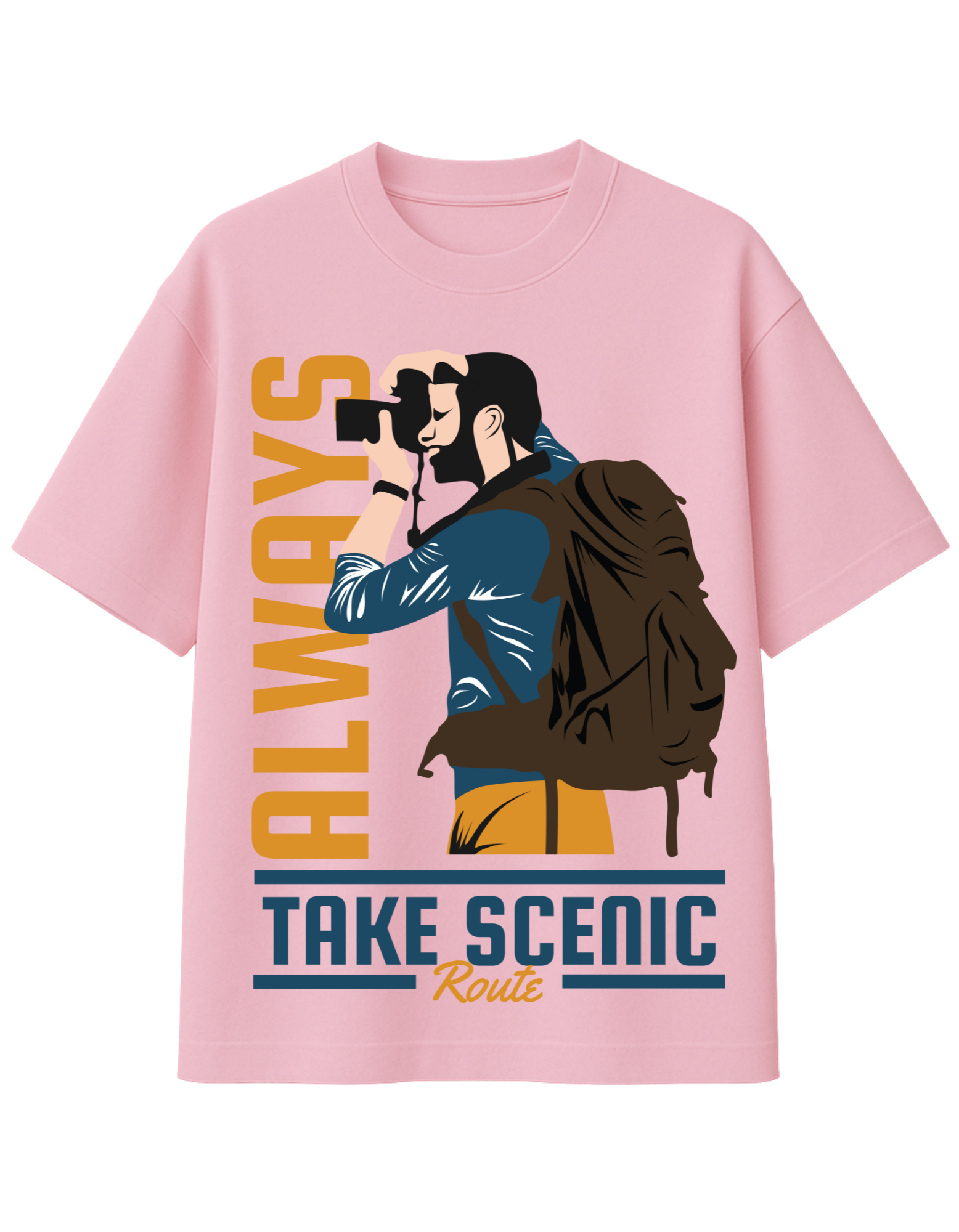 Scenic Route Explorer - Oversized T-Shirt