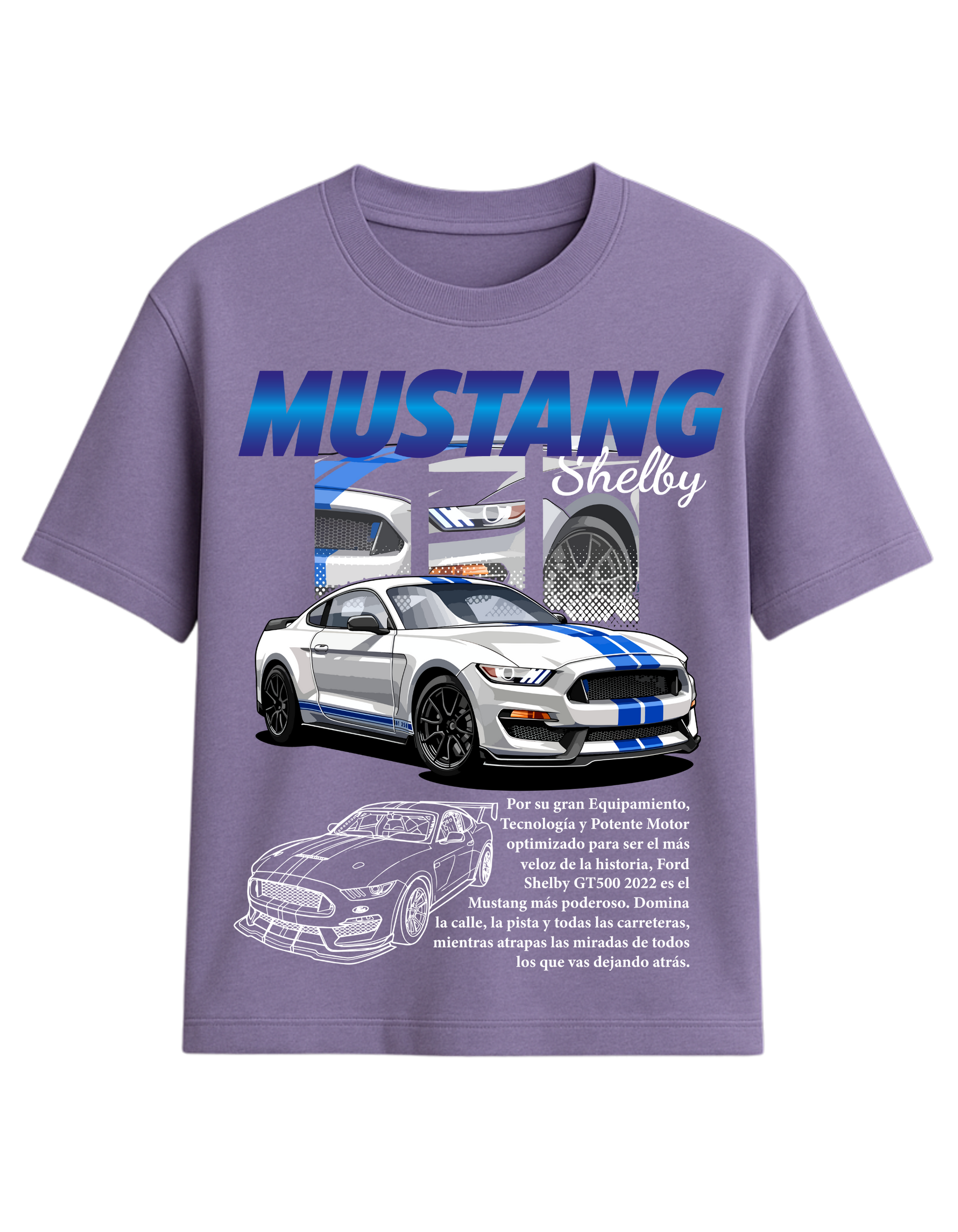 Mustang Shelby GT500 Graphic T-Shirt  || oversize
