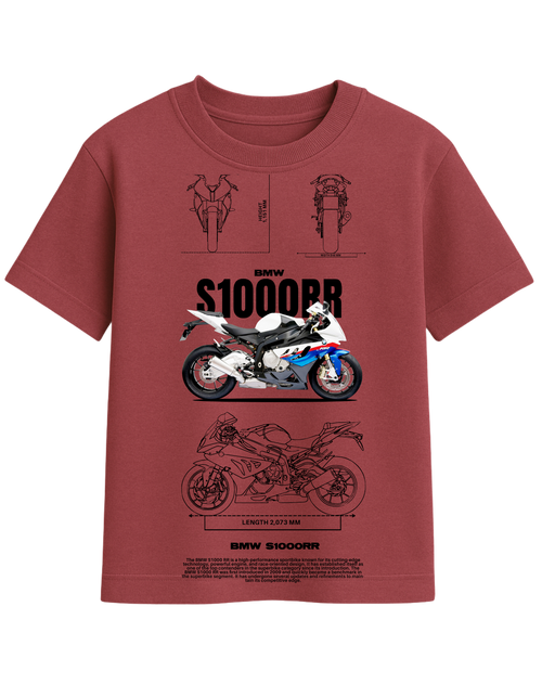 BMW S1000RR Blueprint Edition Graphic T-Shirt || oversize