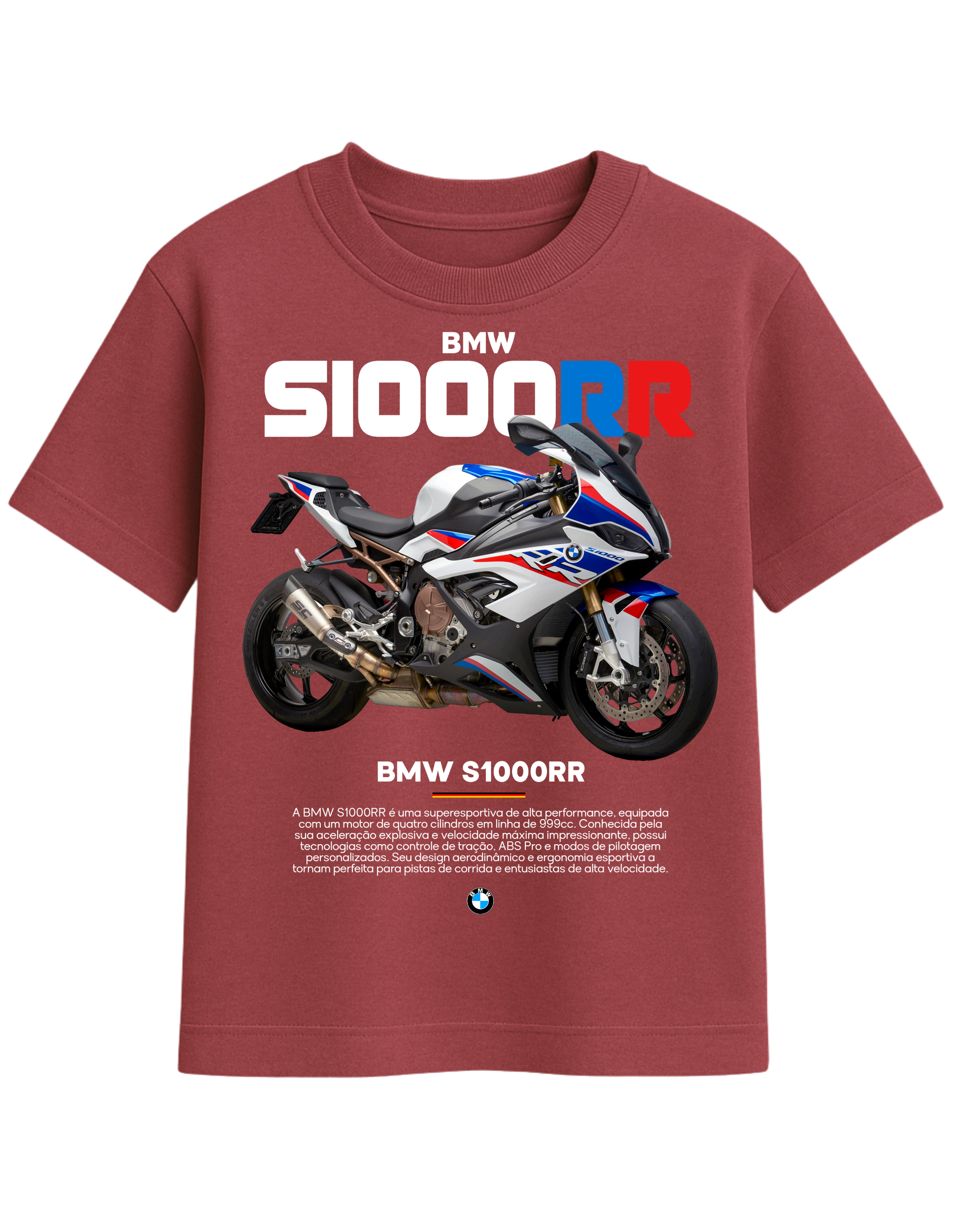 BMW S1000RR Superbike Graphic Printed T-Shirt  || oversize
