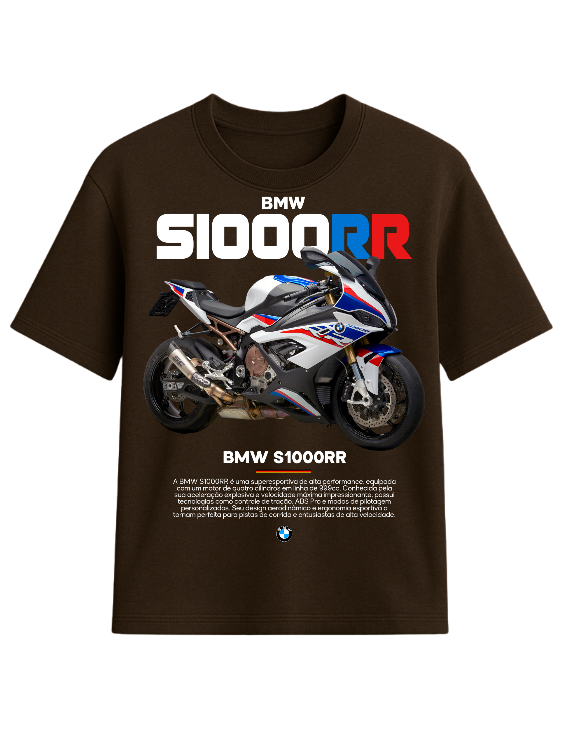 BMW S1000RR Superbike Graphic Printed T-Shirt  || oversize
