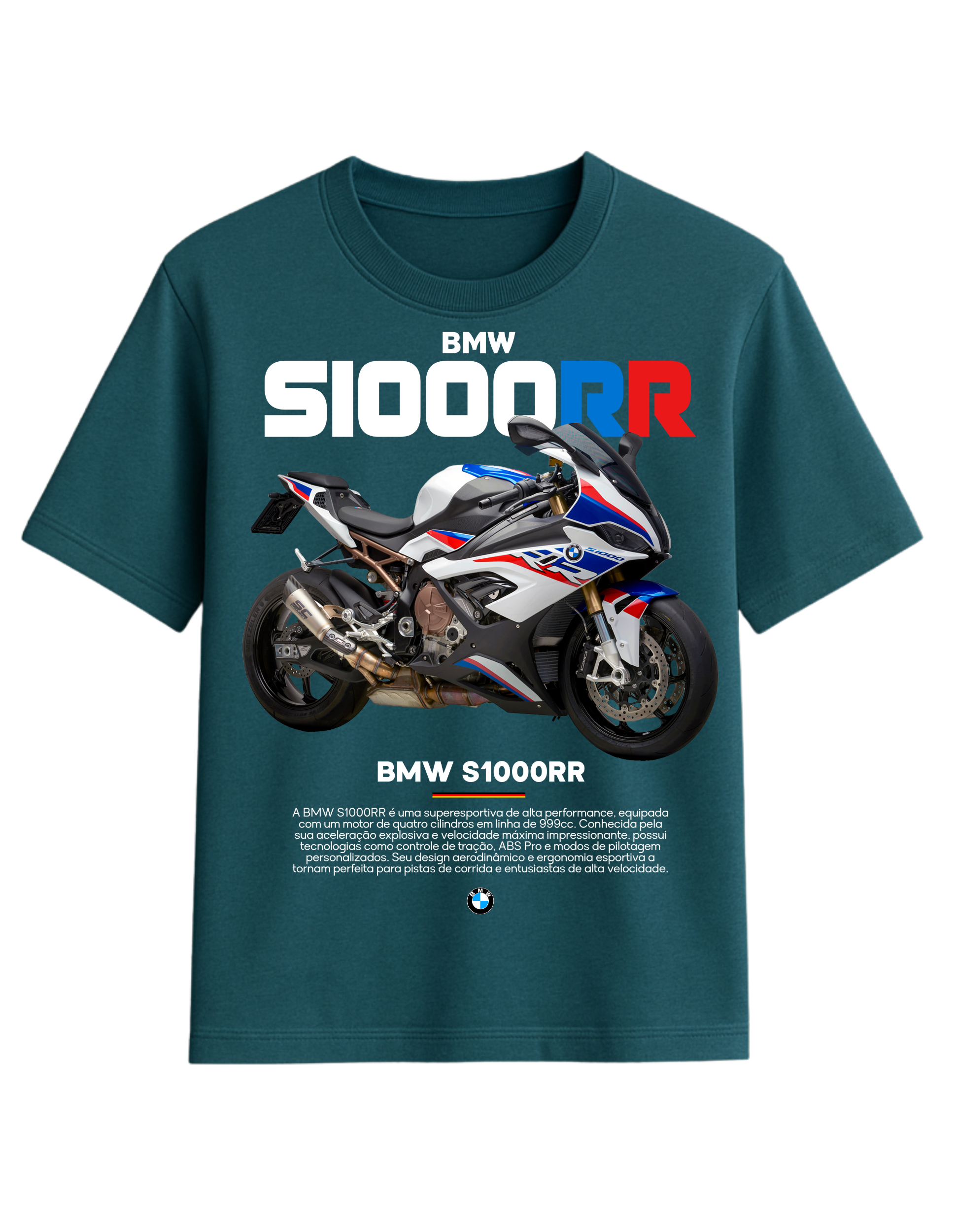 BMW S1000RR Superbike Graphic Printed T-Shirt  || oversize