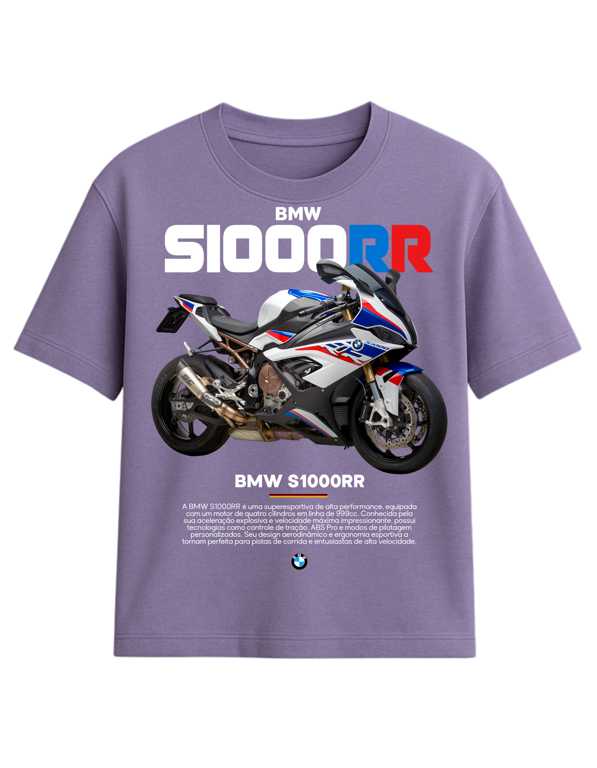BMW S1000RR Superbike Graphic Printed T-Shirt  || oversize