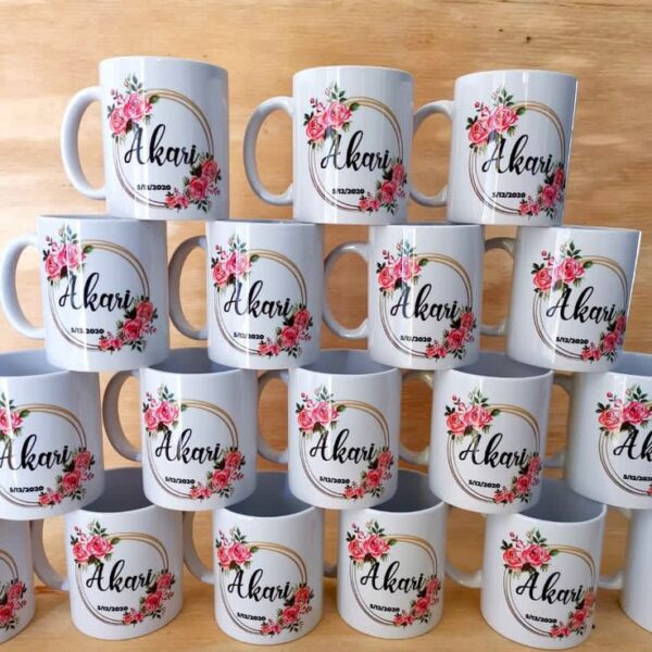 Simple White Mug - Image 2