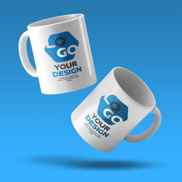 Simple White Mug - Image 3